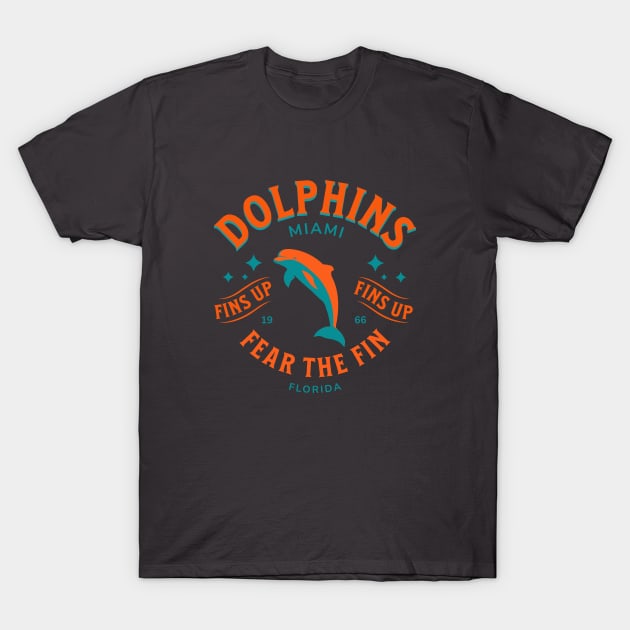 Miami Dolphins T-Shirt by lakokakr